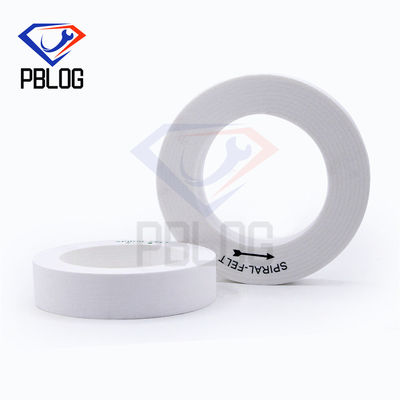 Alat pengolahan tepi kaca Spiral Felt Sanding Disc Roda polesan ukuran standar