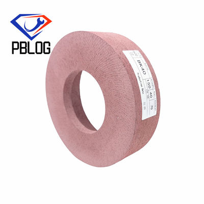 Pabrik disesuaikan Kaca tepi pengolahan polishing pad pink grinding stone Cup tipe polishing wheel