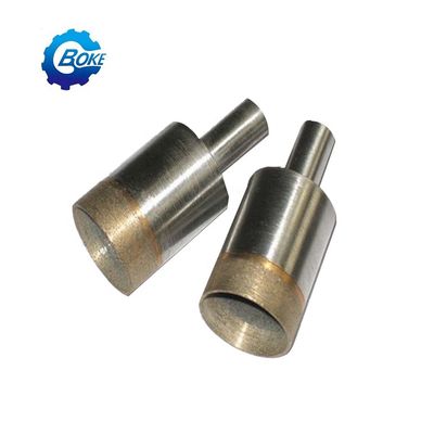 15pcs Diamond Hole Saw Drill Bit Set untuk Glass Keramik Tile Machining Alat pemotong Perak dan lubang pengeboran 3-42mm