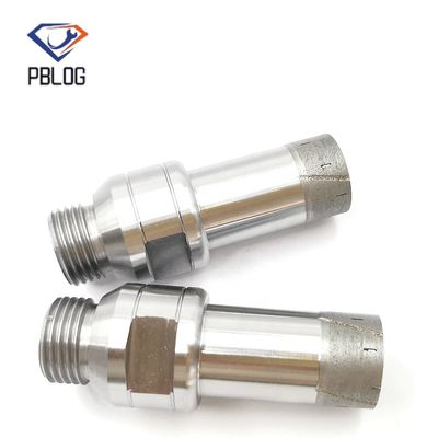 Besi Dan Kering Diamond Bor Bit Set Opener Lubang Untuk Glass Marble Tile