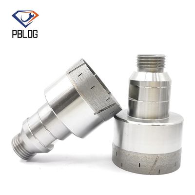 Bahan baku berlian Kaca Batu Sinter Bits gergaji lubang berlian