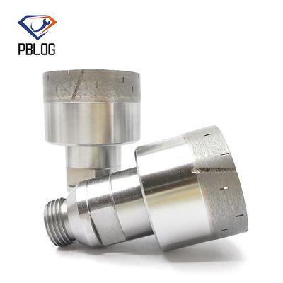 Bahan baku berlian Kaca Batu Sinter Bits gergaji lubang berlian
