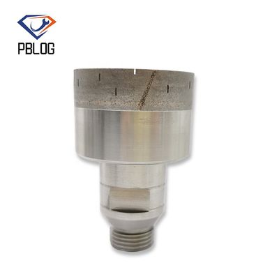 Bahan baku berlian Kaca Batu Sinter Bits gergaji lubang berlian
