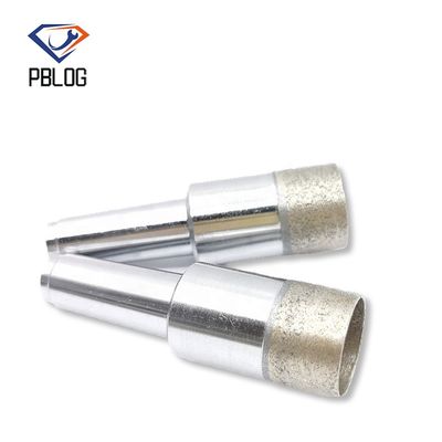 Kualitas tinggi CNC lubang pemotongan genteng kaca porselen Grinder Mesin Pengeboran Diamond Grill Bit Set