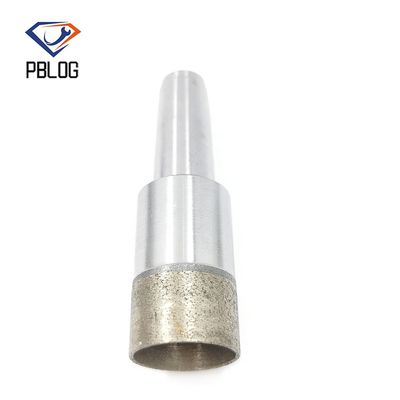 Kualitas tinggi CNC lubang pemotongan genteng kaca porselen Grinder Mesin Pengeboran Diamond Grill Bit Set