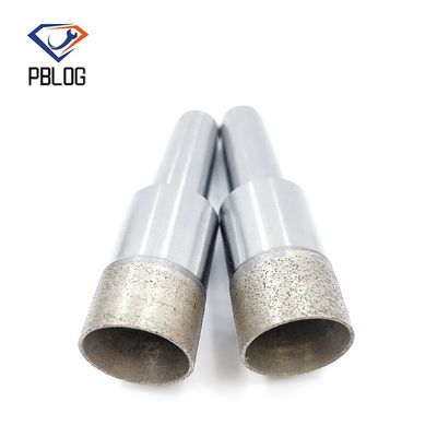 Kualitas tinggi CNC lubang pemotongan genteng kaca porselen Grinder Mesin Pengeboran Diamond Grill Bit Set