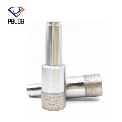 Kualitas tinggi CNC lubang pemotongan genteng kaca porselen Grinder Mesin Pengeboran Diamond Grill Bit Set