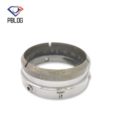 PBLOG berlian pengeboran chamfering penutup kaca peralatan hardware set chamfering berongga