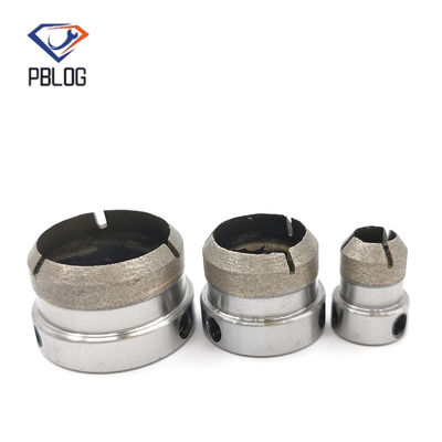 PBLOG set kerucut berongga berlian pengeboran kerucut penutup peralatan hardware kaca