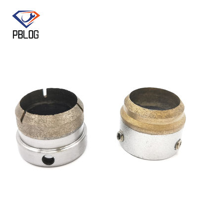 PBLOG kaca pengeboran bit berongga set chamfering berlian pengeboran chamfering penutup peralatan hardware kaca