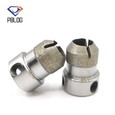 PBLOG kaca pengeboran bit berongga set chamfering berlian pengeboran chamfering penutup peralatan hardware kaca