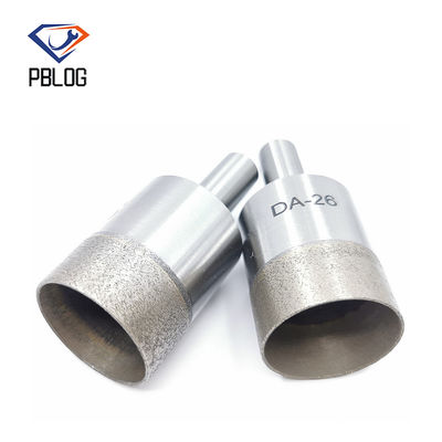 PBLOG diamond drill bit sinter dapat digunakan untuk aplikasi pengolahan kaca pengeboran seperti kamar mandi kaca