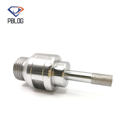 Pembuatan gergaji lubang kaca berujung Solid Sintered Diamond Bits
