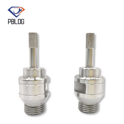 Pembuatan gergaji lubang kaca berujung Solid Sintered Diamond Bits
