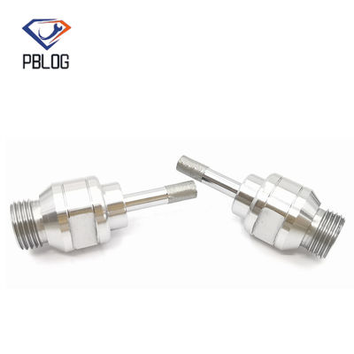 Pembuatan gergaji lubang kaca berujung Solid Sintered Diamond Bits