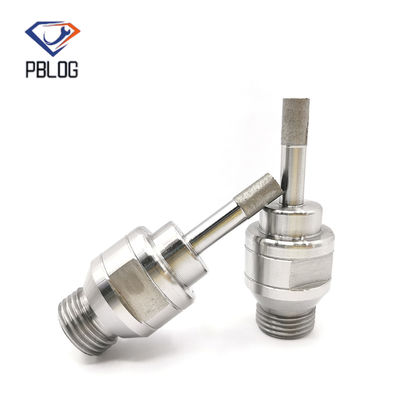 Pembuatan gergaji lubang kaca berujung Solid Sintered Diamond Bits