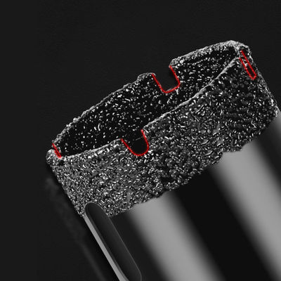 Diamond Drill Bit Set Vacuum Brazed Diamond Drilling Core Bits Drill Hole Saw Hole Cutter Untuk Porselen Marmer
