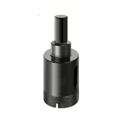 Hexagon Shank Hole Saw Vacuum Brazed Diamond Core Drill Bit untuk Pengeboran Keramik Porselen Marmer