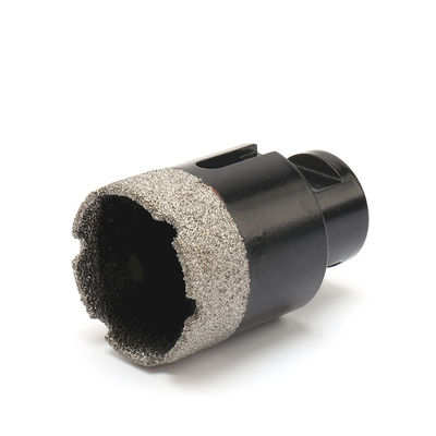 Vacuum brazed Diamond Core Drill M14 Tread untuk Keramik Porselen Marmer granit Pengeboran