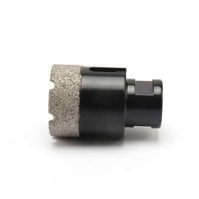 M14 6-125mmm Vacuum brazed diamond hole saw core drill bit untuk pengeboran kering porselen marmer