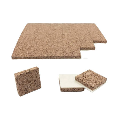PBLOG jual panas Glass Divider Protector Cork Blocks Untuk Perlindungan Kaca Cork Mat Pads Static cork pad