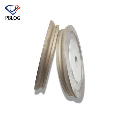Beveled OG Glass Edge Diamond Grinding Wheel Gerakan Kecepatan Tinggi