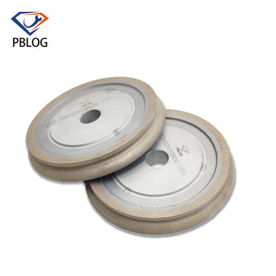 Beveled OG Glass Edge Diamond Grinding Wheel Gerakan Kecepatan Tinggi