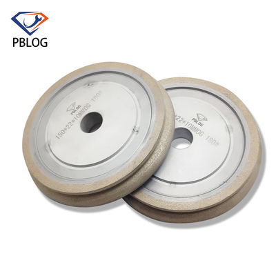 Beveled OG Glass Edge Diamond Grinding Wheel Gerakan Kecepatan Tinggi