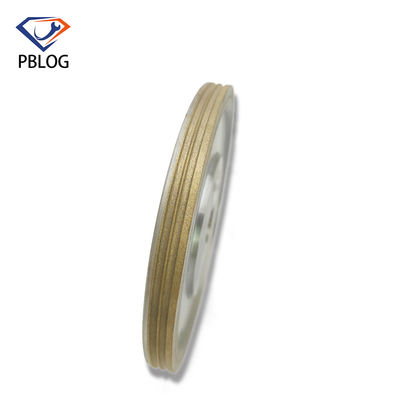 DPE Grit Diamond Grinding Wheel Alur Ganda Memproses Kecepatan Tinggi