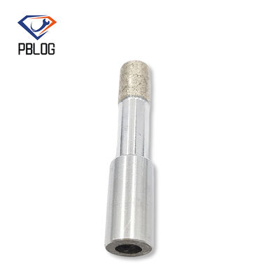 Berlian Sinter Lurus Shank Mata Bor Umur Panjang 8 MM Mata Bor