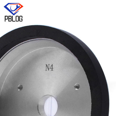 Slate / Kaca Grinding Wheel Resin Hitam Kustom Untuk Mesin Tepi Lurus