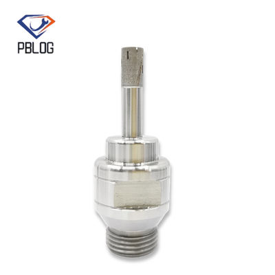 Coring Sharpening Glass Drill Bits Diameter 3 - 100MM Dengan Self Slotting
