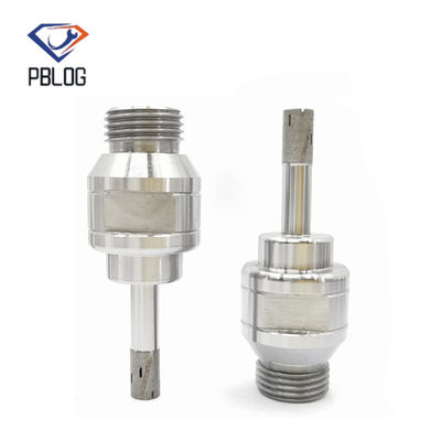 Coring Sharpening Glass Drill Bits Diameter 3 - 100MM Dengan Self Slotting