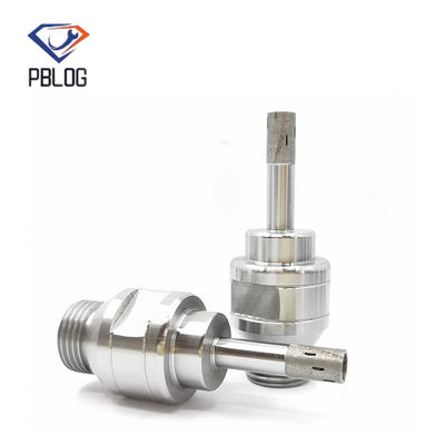 Coring Sharpening Glass Drill Bits Diameter 3 - 100MM Dengan Self Slotting