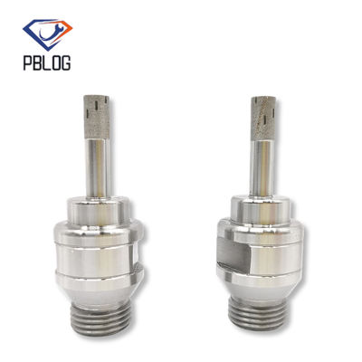 Coring Sharpening Glass Drill Bits Diameter 3 - 100MM Dengan Self Slotting