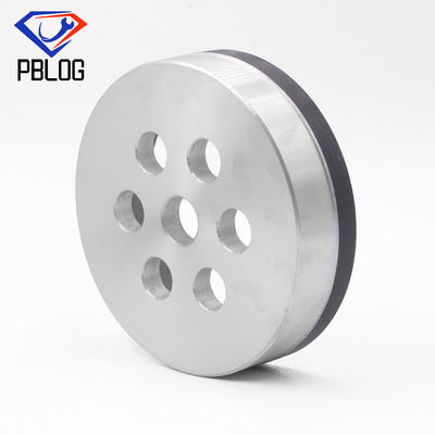 Permukaan Coklat Grinding Wheel Hardness Slate Diamond Cup Wheel