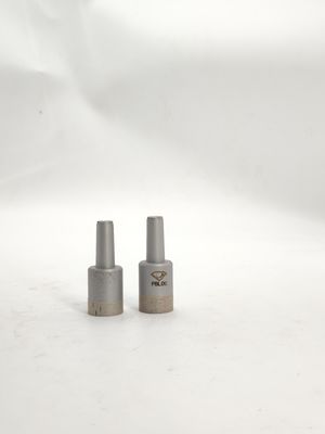 OBM Sintered Diamond Glass Drill Bits Core Dengan Shanks Berbeda