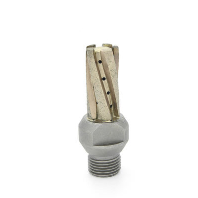 Kaca Sinter Diamond Core Drill Bits Electroplating Shank Drill Bits