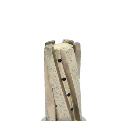 Kaca Sinter Diamond Core Drill Bits Electroplating Shank Drill Bits