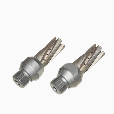 Kaca Sinter Diamond Core Drill Bits Electroplating Shank Drill Bits
