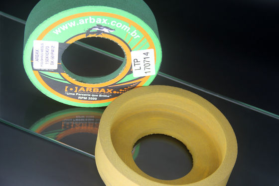 Arbax Glass Polishing Wheel Bentuk Cangkir BK Rubber Polishing Wheel