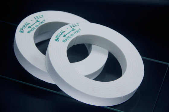 Impor Wol Spiral Polishing Wheel White Felt Wheel Polishing