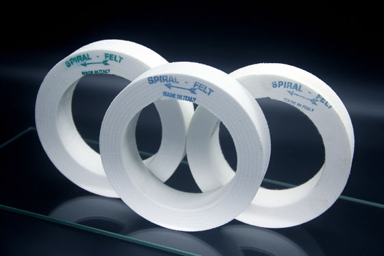 Impor Wol Spiral Polishing Wheel White Felt Wheel Polishing