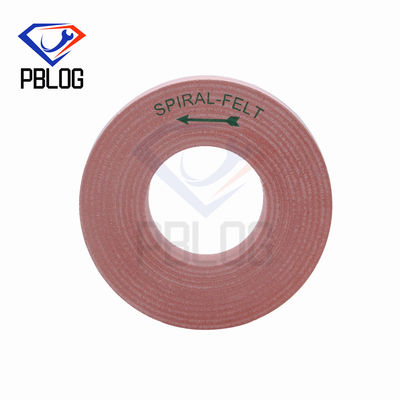 Rolled Spiral Felt Polishing Wheel Pink Wool Polishing Wheel