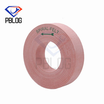 Rolled Spiral Felt Polishing Wheel Pink Wool Polishing Wheel