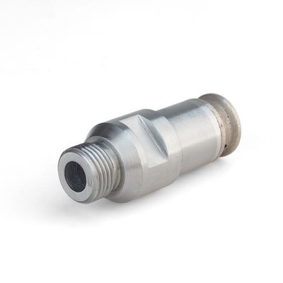 Threaded Head CNC Glass Drill Bits Pencil Edge / Grinding Edge
