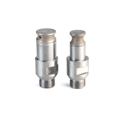 Threaded Head CNC Glass Drill Bits Pencil Edge / Grinding Edge
