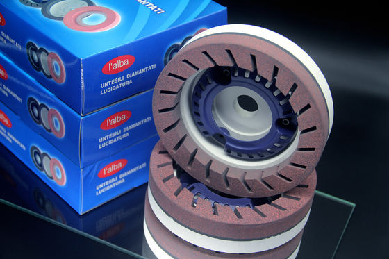 Mesin Beveling Slate Resin Grinding Wheel Glass Diamond Bowl Shape