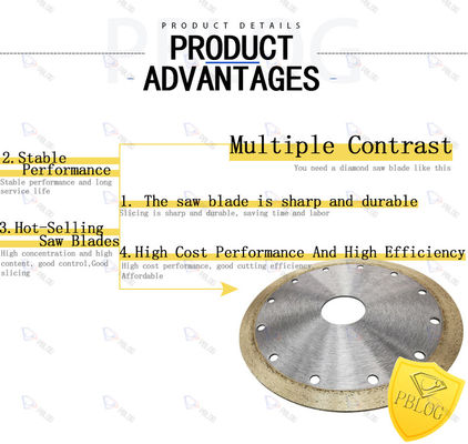 Abrasive Glass Cutting Saw Blade Sintering Custom Saw Blade Marble