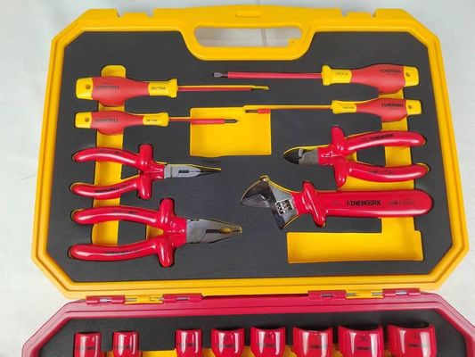 29PCS Set Alat Listrik 1000V VDE Set Alat Tangan Listrik Terisolasi
